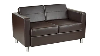 Loveseats WFB Designs Loveseat in Essential Vinyl Upholstery