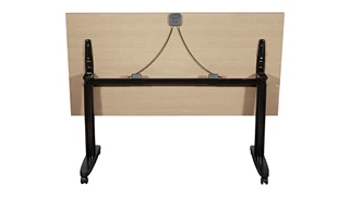 Training Tables WFB Designs 72in x 24in Soft Close Flip Top Training Tables