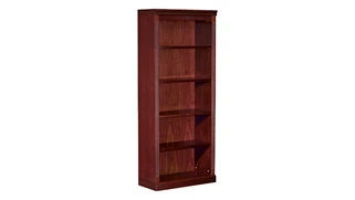 Standard Bookcases WFB Designs Wood Veneer Bookcase