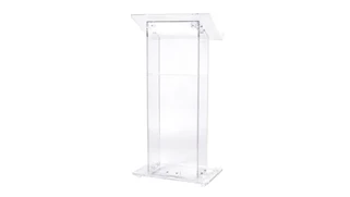 Lecterns Oklahoma Sound Clear Acrylic Podium