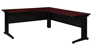 L Shaped Desks Regency Furniture 66in x 72in L-Shape Desk Shell