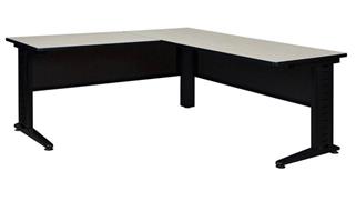 L Shaped Desks Regency Furniture 66in x 78in L-Shape Desk Shell