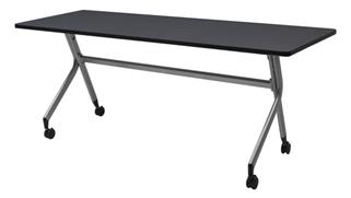 Training Tables Regency Furniture 66in x 24in Flip Top Mobile Training Table