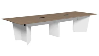 Conference Tables Regency Furniture 12ft Conference Table with Power Data Grommets