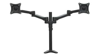 Monitor Stands / Arms Regency Furniture Double Screen Articulating Monitor Mount