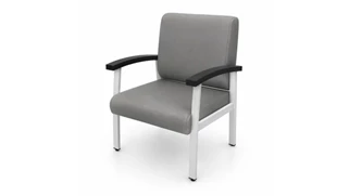 Lobby & Guest Chairs - Metal Regency Furniture Guest Chair with Vinyl Upholstery and 275 lb Capacity