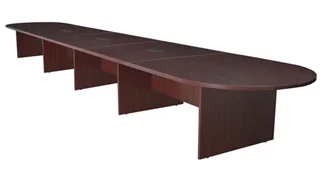 Conference Tables Regency Furniture 20ft Modular Racetrack Conference Table with 3 Power Data Grommets
