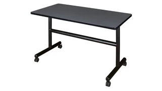 Training Tables Regency Furniture 48in W x 30in D Flip-Top Training Nesting Table