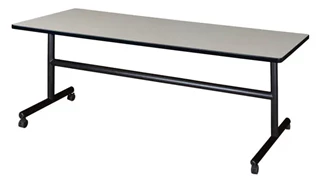 Training Tables Regency Furniture 72in W x 30in D Flip-Top Training Nesting Table