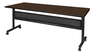 Training Tables Regency Furniture 72in W x 24in D Flip-Top Training Nesting Table with Modesty Panel