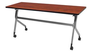 Training Tables Regency Furniture 48in x 24in Flip Top Mobile Training Table