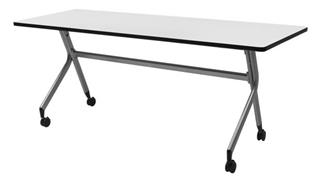 Training Tables Regency Furniture 60in x 24in Flip Top Mobile Training Table