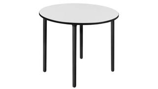 Cafeteria Tables Regency Furniture 48" Large Round Breakroom Table