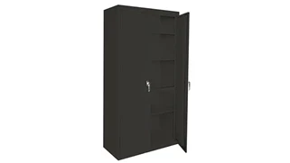 Tall Storage Cabinets Steel Cabinets USA 36in W x 18in D x 72in H Stationary Storage Cabinet