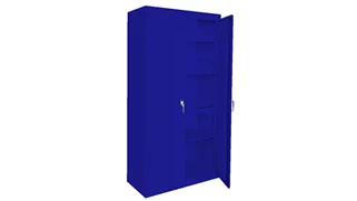 Tall Storage Cabinets Steel Cabinets USA 36in W x 18in D x 72in H Stationary Storage Cabinet
