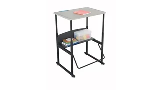 School Desk Safco Office Furniture Adjustable-Height Stand-Up Desk