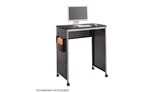 Computer Carts Safco Office Furniture Stand-Up Computer Desk