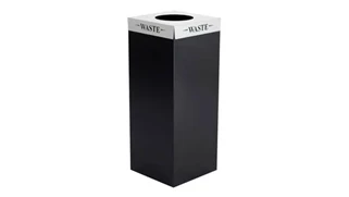 Trash Cans & Waste Receptacles Safco Office Furniture Square-Fecta™ Waste Lid