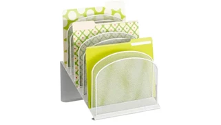 Desktop Organizers Safco Office Furniture Onyx™ 8 Tiered Sections