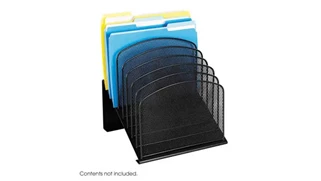 Desktop Organizers Safco Office Furniture Onyx™ 8 Tiered Sections