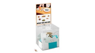 Mail Sorters Safco Office Furniture Large Acrylic Collection Boxes