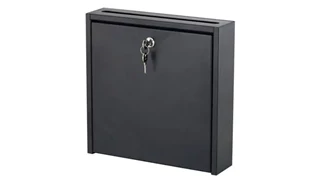 Mail Sorters Safco Office Furniture 18in x 18in Wall-Mounted Interoffice Mailbox with Lock