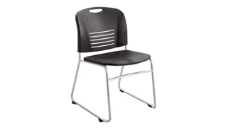 Stackable Meeting Chairs Safco Office Furniture Vy™ Sled Base Stacking Chair (Qty. 2)