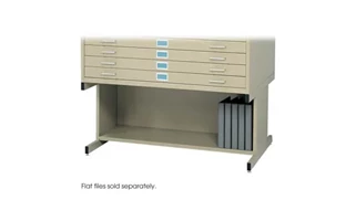 Flat File Cabinets Safco Office Furniture High Base for Flat File