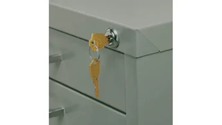 Flat File Cabinets Safco Office Furniture Lock Kit for 10-Drawer File