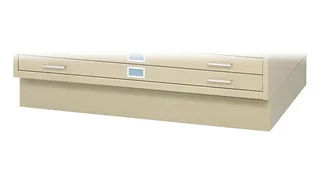 Flat File Cabinets Safco Office Furniture 50in W Flat File Base # 4999GRR