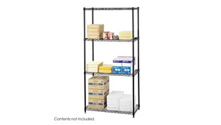 Shelving Safco Office Furniture Commercial Wire Shelving, 36in x 18in
