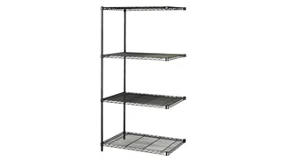 Shelving Safco Office Furniture in Dustrial Add-On Unit, 24in x 36in