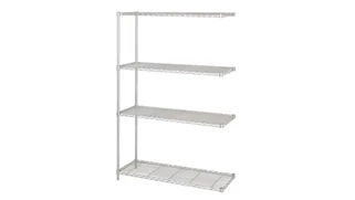 Shelving Safco Office Furniture in Dustrial Add-On Unit, 48in x 18in