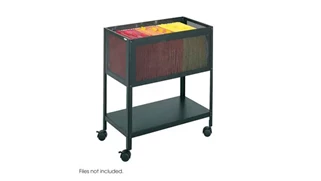 Mobile File Cabinets Safco Office Furniture Mesh Open Top Tub File