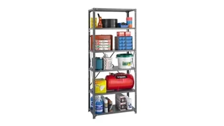Shelving Safco Office Furniture 36in W x 18in D x 85in H in Dustrial Steel Shelving