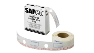 Literature Organizers Safco Office Furniture 2-1/4in W Polyester Carrier Strips for MasterFile 2