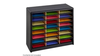 Mail Sorters Safco Office Furniture 24 Compartment Literature Sorter