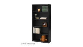 Standard Bookcases Safco Office Furniture 5-Shelf ValueMate® Economy Bookcase