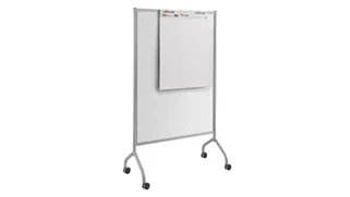 Mobile Boards Safco Office Furniture Full Whiteboard Privacy Screen, 42in x 72in