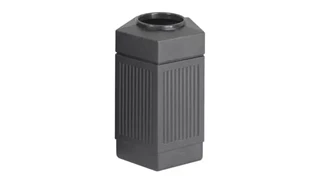 Trash Cans & Waste Receptacles Safco Office Furniture 30 Gallon in Door/Outdoor Receptacle