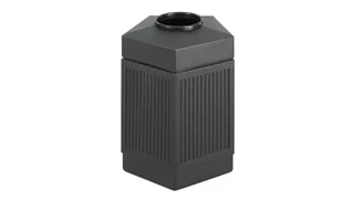 Trash Cans & Waste Receptacles Safco Office Furniture 45 Gallon in Door/Outdoor Receptacle