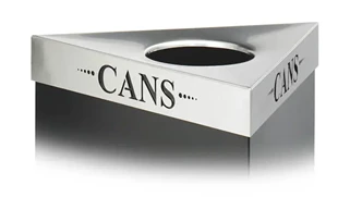 Trash Cans & Waste Receptacles Safco Office Furniture Cans Recycling Receptacle Lid