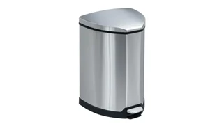 Trash Cans & Waste Receptacles Safco Office Furniture Stainless Step-On 4 Gallon Receptacle