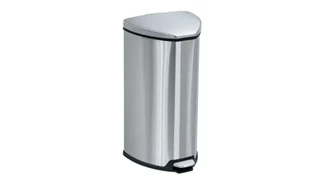 Trash Cans & Waste Receptacles Safco Office Furniture Stainless Step-On 7 Gallon Receptacle