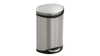 Trash Cans & Waste Receptacles Safco Office Furniture Ellipse Step-On - 3 Gallon Receptacle