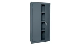Tall Storage Cabinets Sandusky Lee 30in W x 18in D x72in H  Storage Cabinet