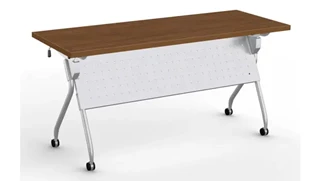 Training Tables Special T 48in x 24in Flip Top Nesting Table