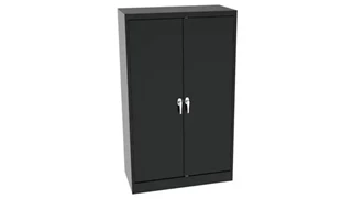 Tall Storage Cabinets Tennsco 60in x 18in D Standard Storage Cabinet with Double Handle