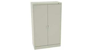 Tall Storage Cabinets Tennsco 60in x 18in D Standard Storage Cabinet with Double Handle