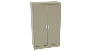 Tall Storage Cabinets Tennsco 60in x 18in D Standard Storage Cabinet with Double Handle